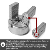 YD6540 Quick-Change Jaws for Woodturning Lathe for Making Pipe and Spoons.
